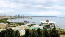 Bay of Baku Azerbaijan