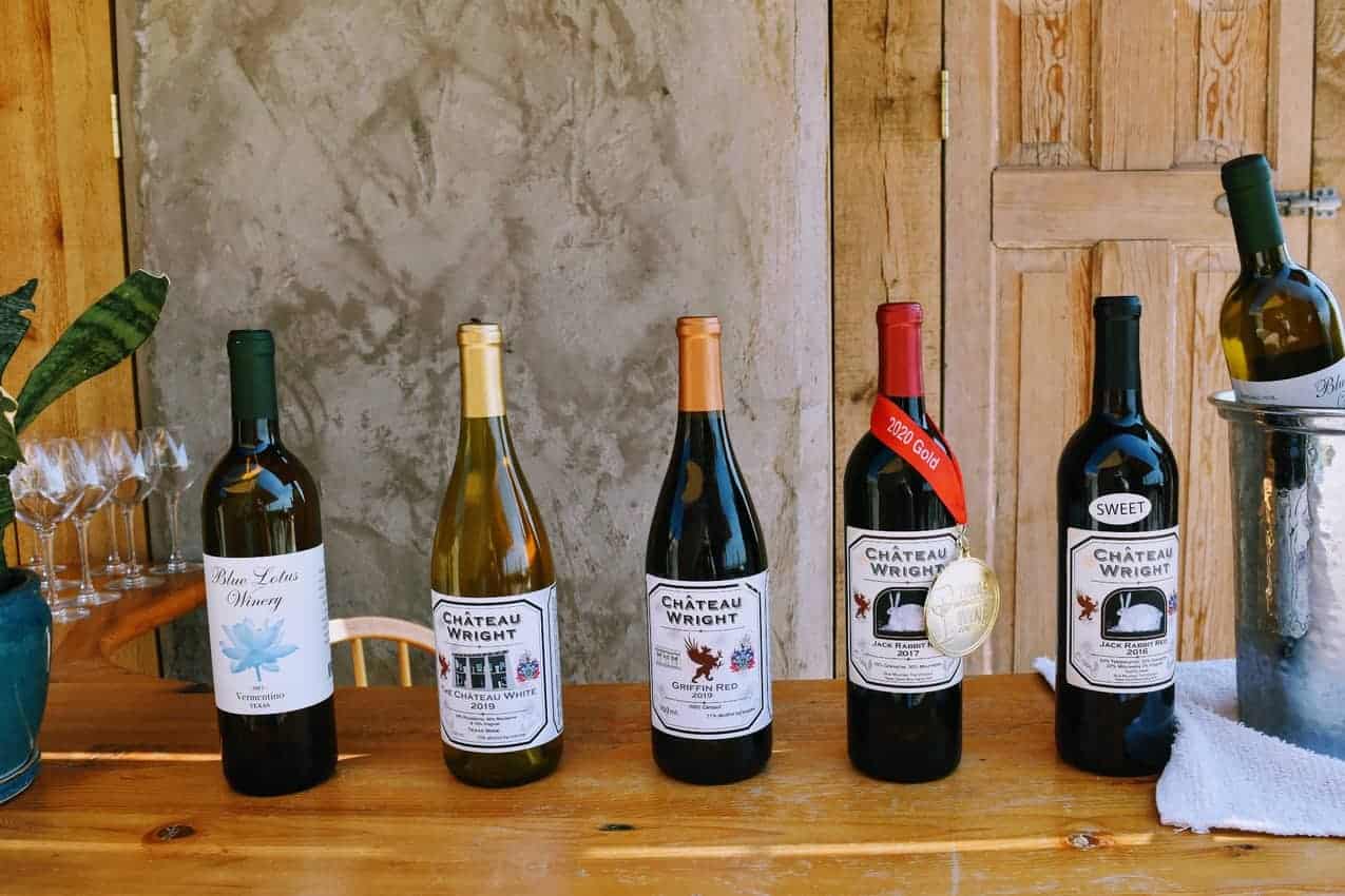 Chateau Wright wines