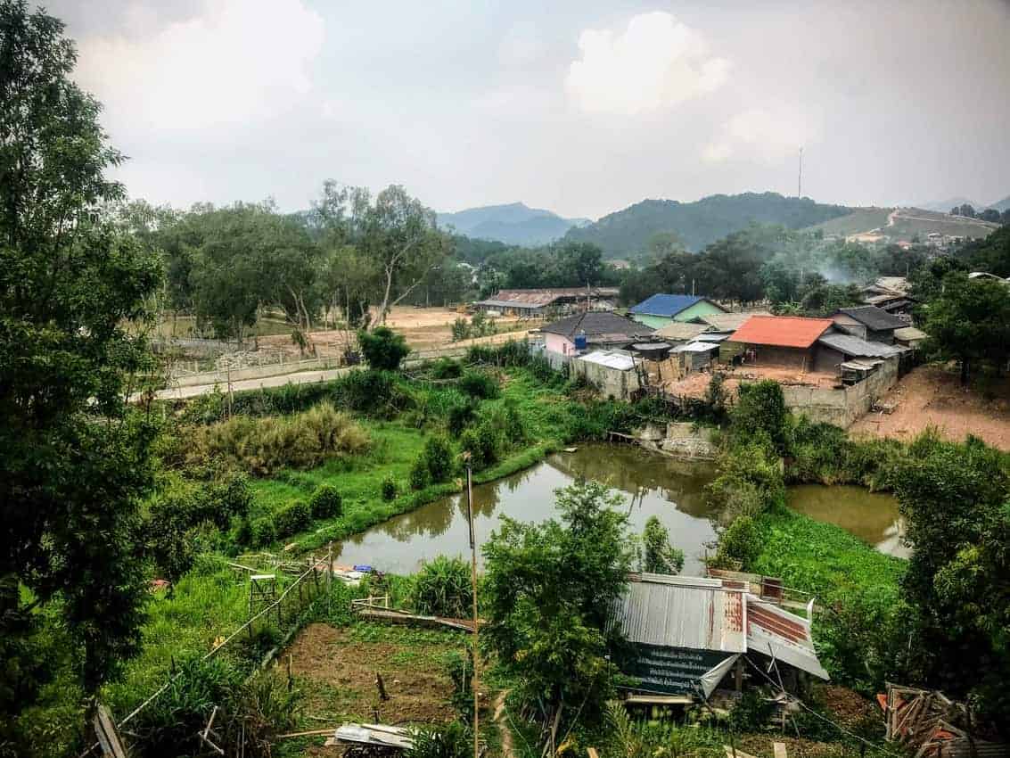 Phonsavan Laos home of the Plain of Jars.