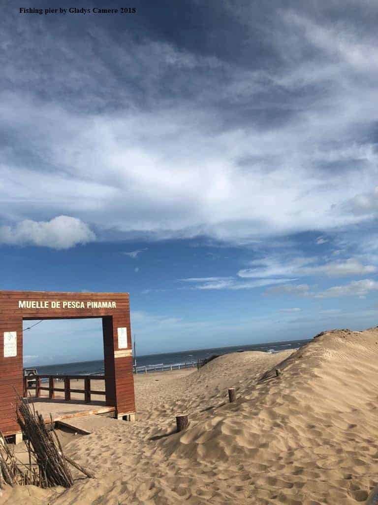 Beach fishing pier taken by Gladys Camere 2018