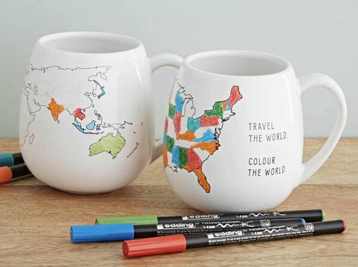 Map Mugs