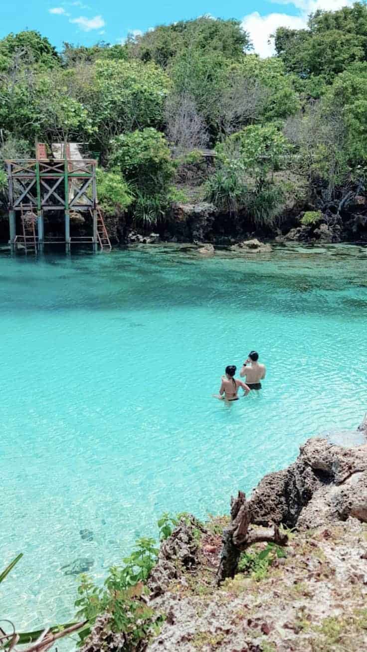 Weekuri Lagoon on Sumba Weekuri Lagoon on Sumba