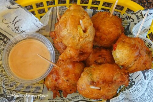 St Martin Conch Fritters