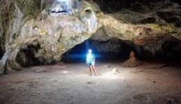 Inside Aruba's Quadirikiri Cavern
