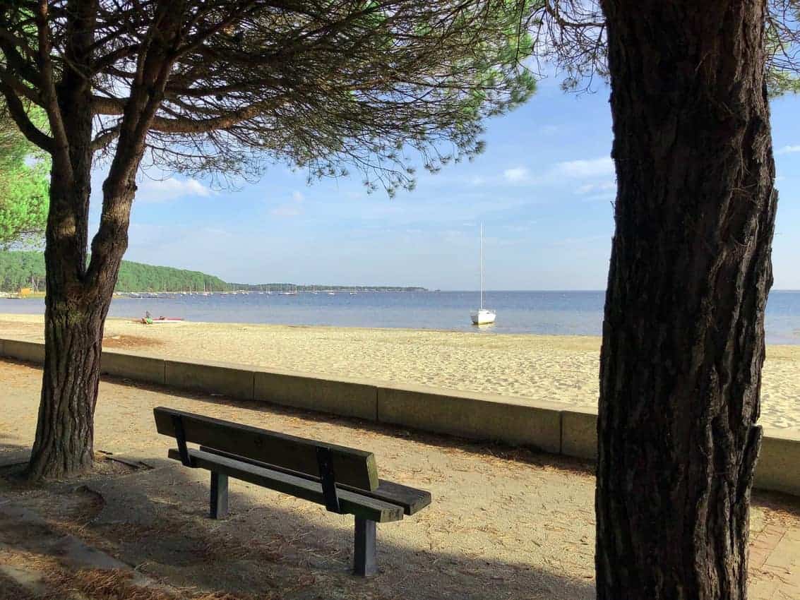 Lac d' Hourtin in Médoc