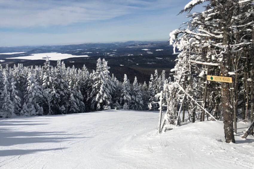 Two Maine Mountains Skiing Sugarloaf And Saddleback Gonomad Travel