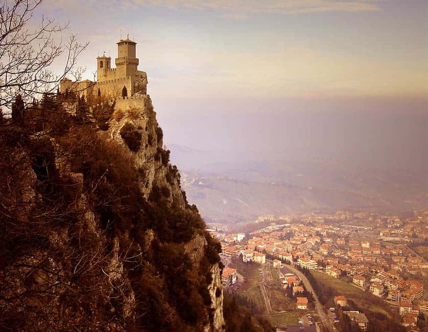 Another view from the top of Mount Titano in San Marino. Ricardo Andre Franz photo.