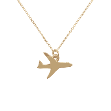 gold airplane charm necklace 360x