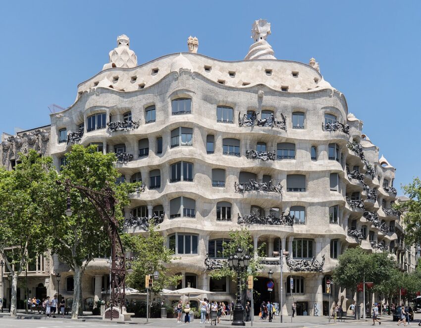 Casa Mila in Barcelona. Thomas Ledl photo.