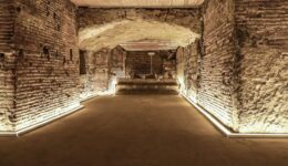 ancient theater in Naples Underground