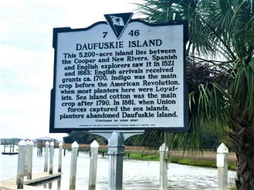 Arriving on the Pier of Daufuskie Island