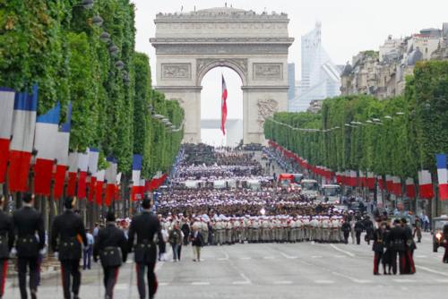 Champs-Elysees in Paris