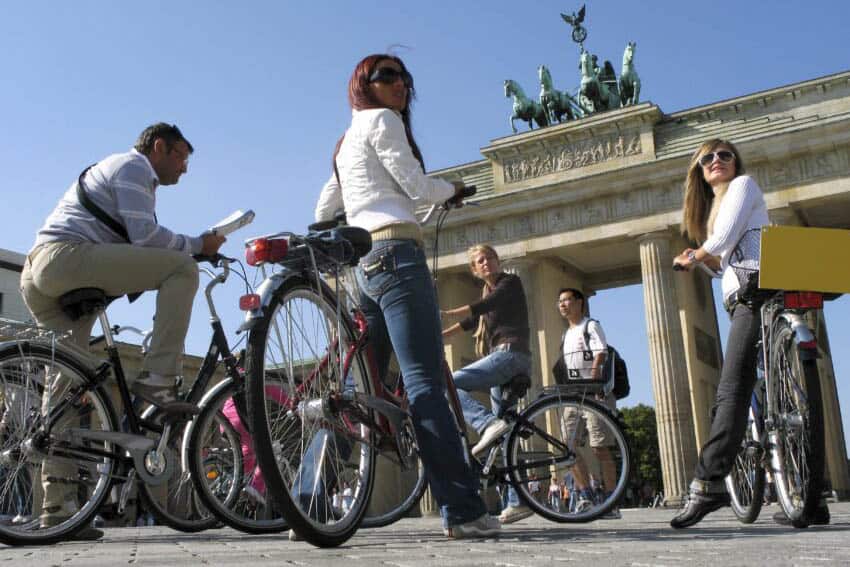 Brandenburg gate in Berlin Germany