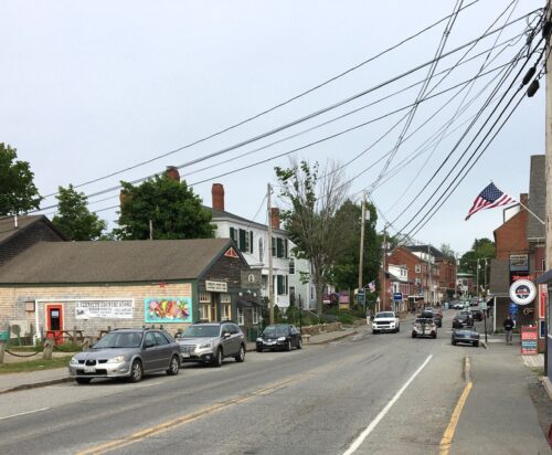 Main Street Damariscotta ME