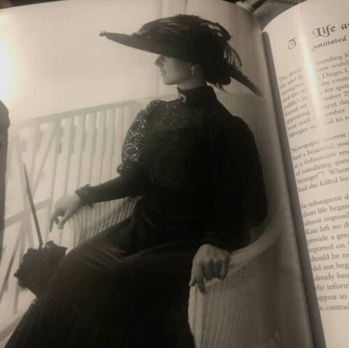 Kate Morgan depicted photo from the book Beautiful StrangerThe Ghost of Kate Morgan and the Hotel Del Coronado