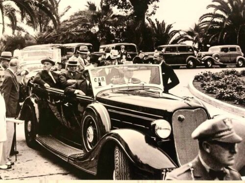 President Franklin Delano Roosevelts visit to the Hotel Del 1935
