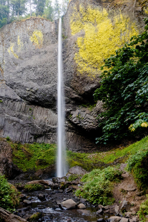 Latourell Falls columbia river gorge