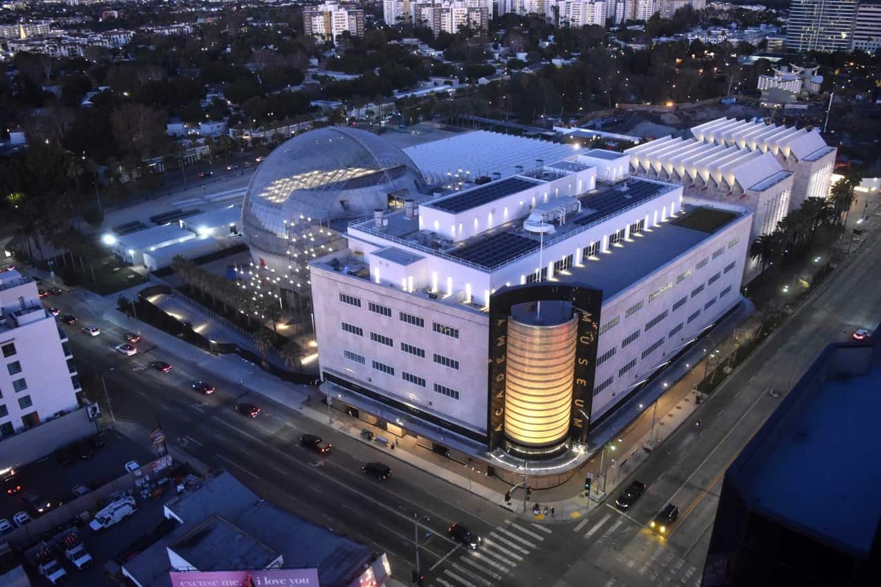 Academy Museum of Motion Pictures in Los Angeles photo courtesy of AMMP