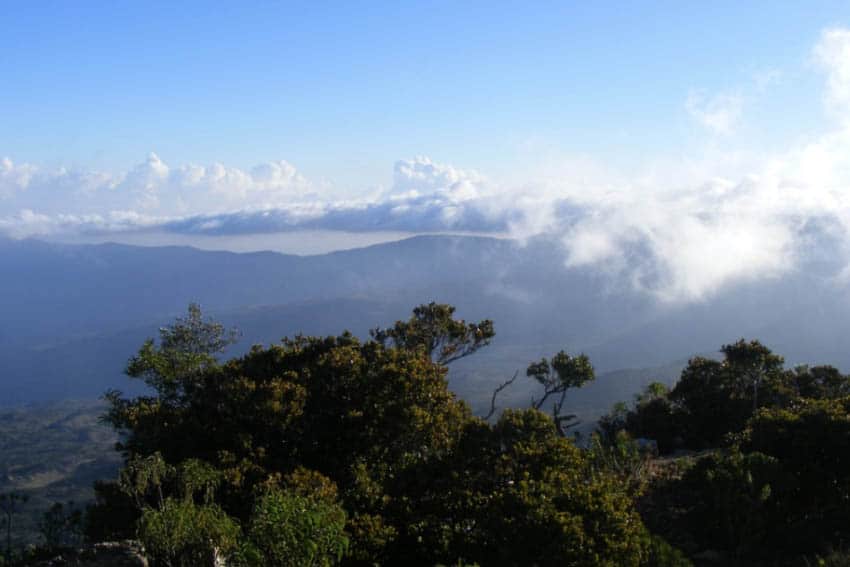 The Cal Madow mountain range in northern Somalia features the nation's highest peak, Shimbiris.