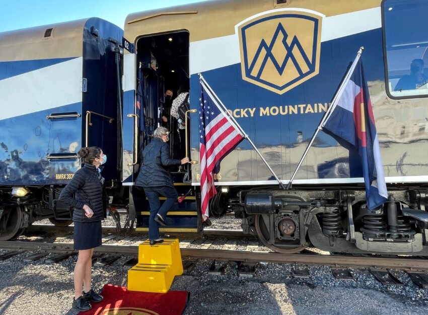 Rocky Mountaineer train