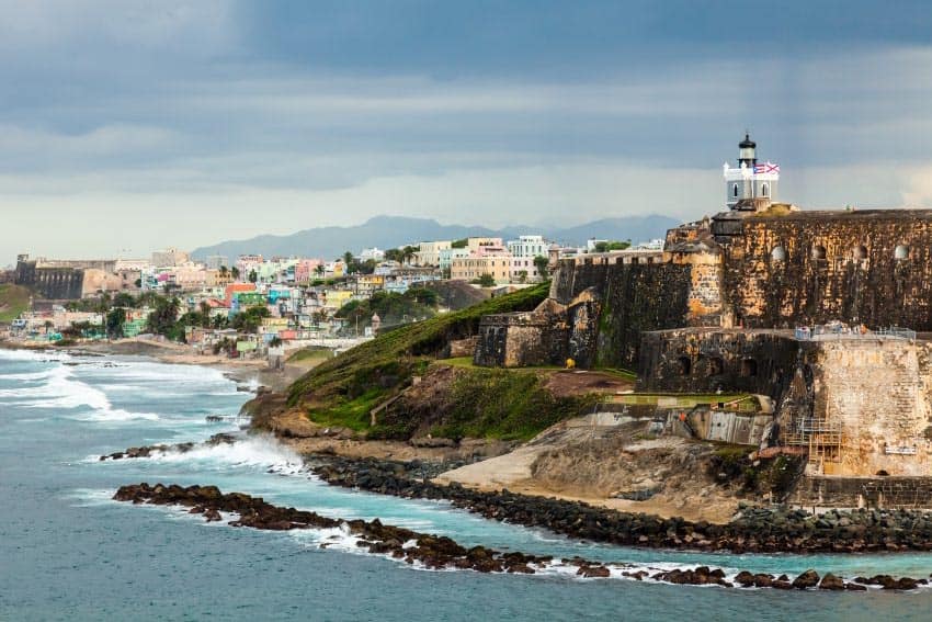 View from El Morro Puerto Rico