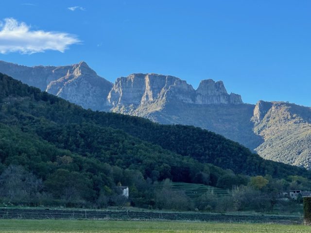 Mountains in Joanete, Spain.