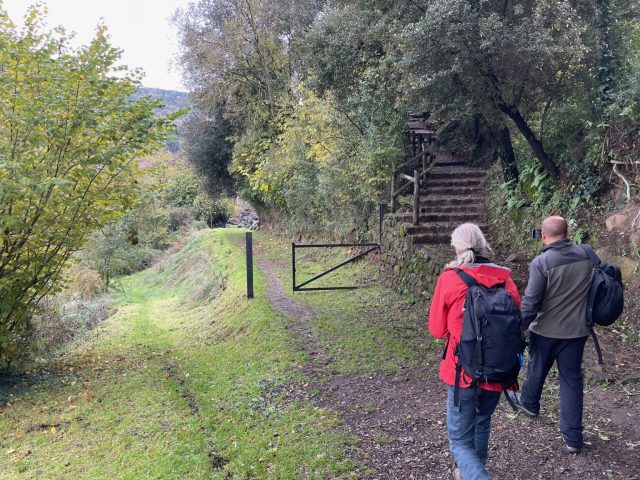 walking la Garrotxa