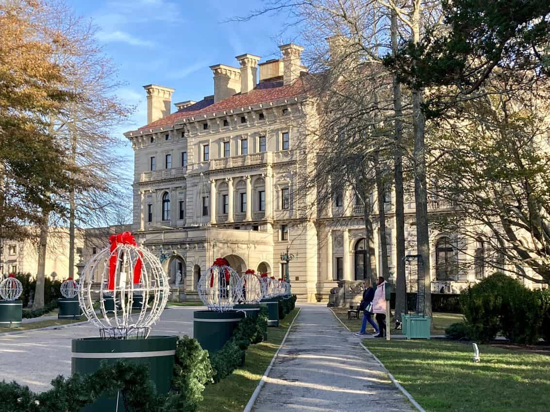 The Breakers mansion in Newport, RI