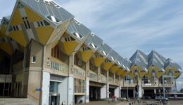 Rotterdam Cube House street view by Raul Ayres