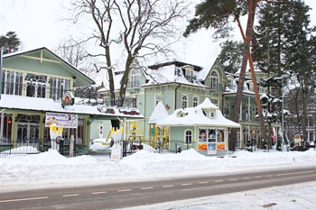 Christmas and New Year's in Riga, Latvia 9 Jurmala