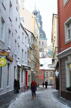 Christmas and New Year's in Riga, Latvia 8 Riga's Old Town is a UNESCO World Heritage Site