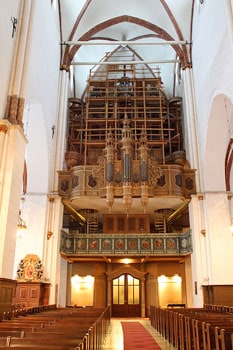 Christmas and New Year's in Riga, Latvia 3 The pipe organ at Riga Cathedral
