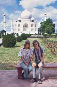 Tony and Maureen Wheeler Sharing the World 3 At the Taj Mahal