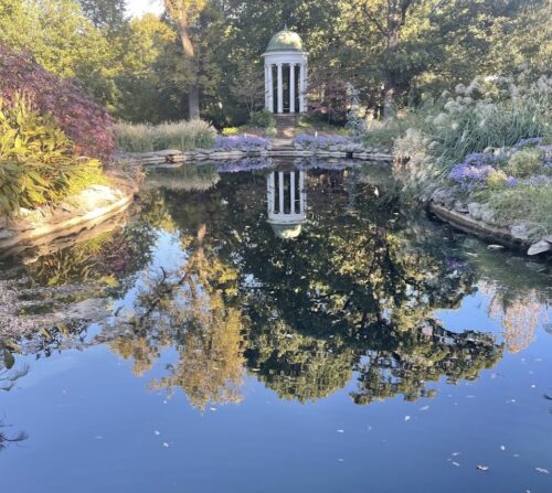 The gardens at Philbrook Museum in Tulsa.