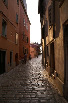 A street in Rovinj