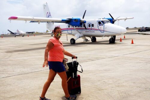 Flying to Palm Island Maureen Hauser