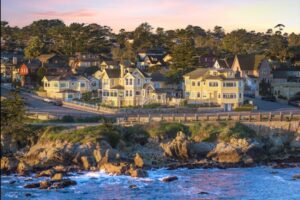 Seven Gables Inn - Lovers Point - Pacific Grove California.