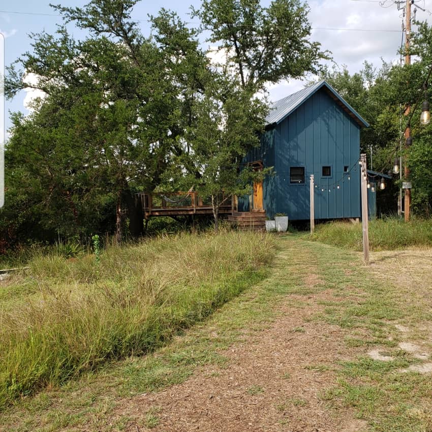 Walkway leading to the Treehouse.