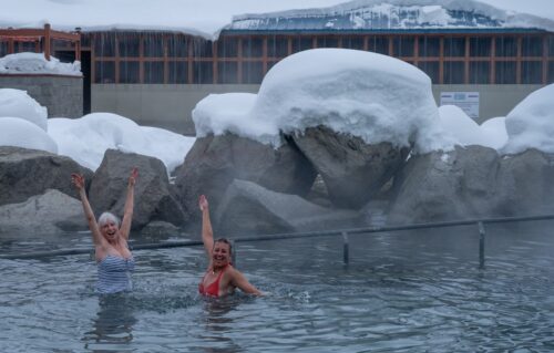 Chena Hot Springs Resort has an outdoor natural hot springs lake and an indoor pool for soaking weary bones.