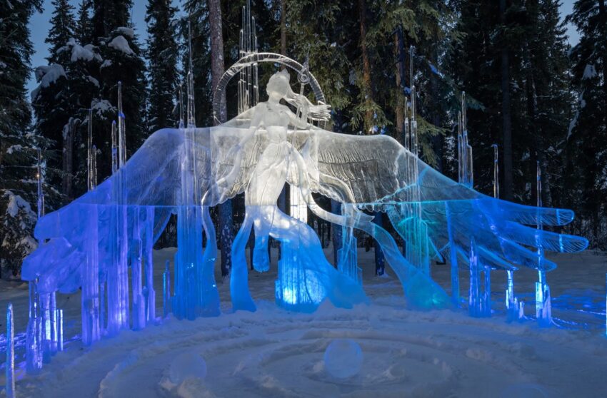 Fairbanks is home to the World Ice Art Championships, the largest event of its kind in the world.
