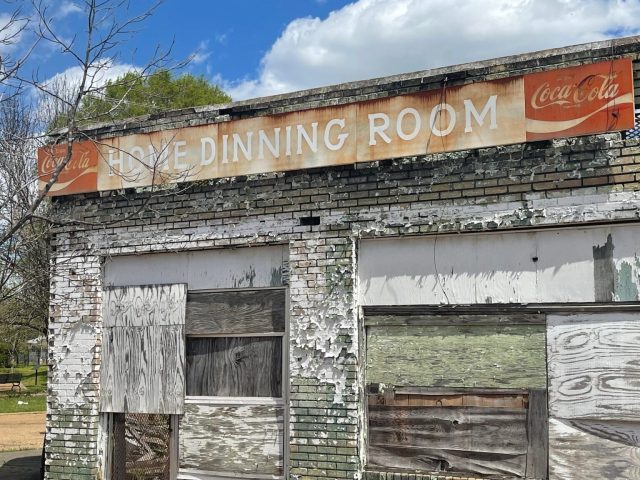 Abandoned building, one of many on Furnish Street in Jackson. Abandoned building, one of many on Furnish Street in Jackson.