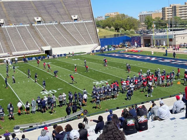 Jackson State's football stadium. Jackson State's football stadium.
