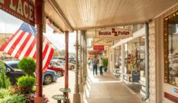 Main Street in Fredericksburg, Texas. Sahana Sharan photos