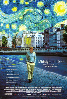 Midnight in Paris poster