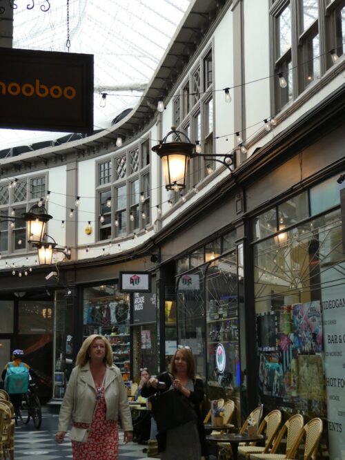 Morgan Arcade, Cardiff city centre south east wales