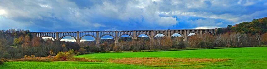 Tunkhannock Creek Viaduct— America’s Roman Ruin. Bruce Northam photo.