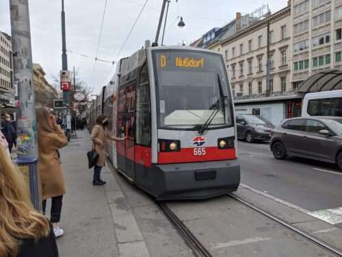 The trams make it easy to get around Vienna -- especially tram line D which stretches from Belvedere Palace all through central Vienna and beyond