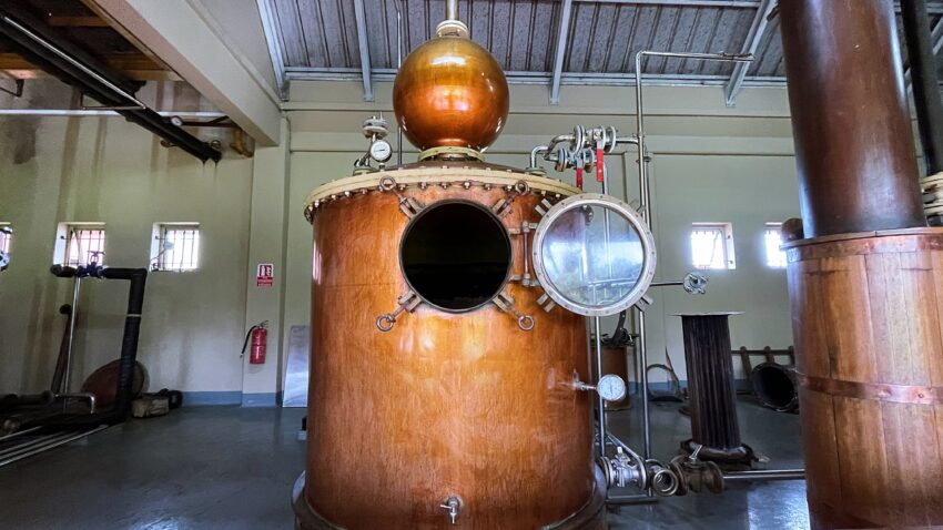 Chamarel Rum Making Process