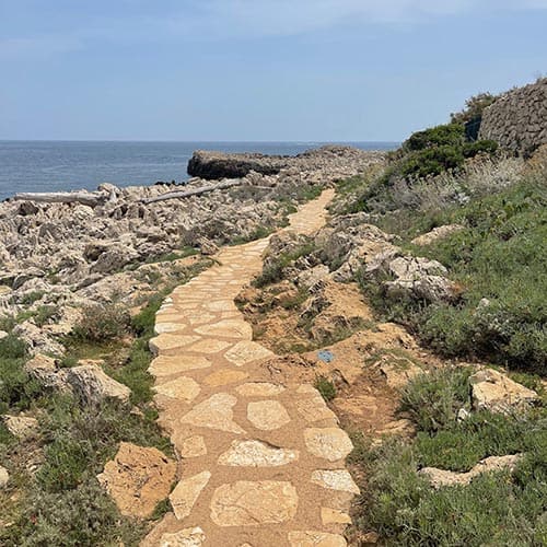 Antibes, Cote D'Azur France: There's a Reason... 3 The incredible Tire Poir hike on the outer edge of Cap d'Antibes, known as billionaire's row.