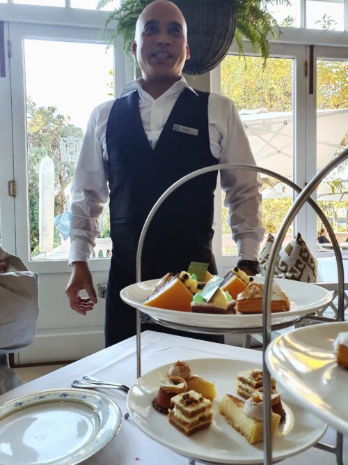 Craig Cupido – South Africa’s first Tea Sommelier, at the Mount Nelson.